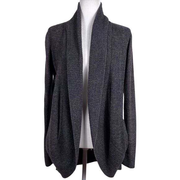 BAREFOOT DREAMS Cozychic Lite Circle Cardigan Sweater Size XS/S Open #452 Brown - Picture 2 of 16